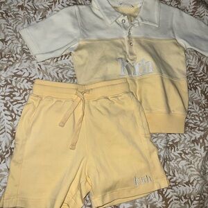 Keith's polo Tee and shorts kids